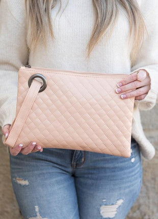 Quilted Wristlet Clutch - GypsyHeart