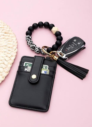 Silicone Key Ring Wallet Bracelet - GypsyHeart