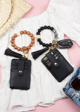 Silicone Key Ring Wallet Bracelet - GypsyHeart