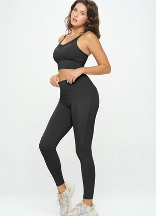 Activewear Set Top and Leggings Buttery Soft