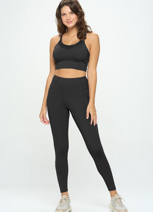 Activewear Set Top and Leggings Buttery Soft
