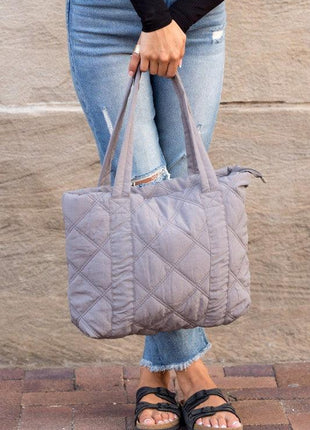 Quilted Puff Tote - GypsyHeart