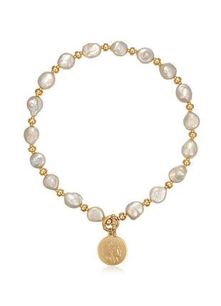 Elegant Jewelry - Gold With Freshwater Pearls Necklace | 18k Gold - GypsyHeart