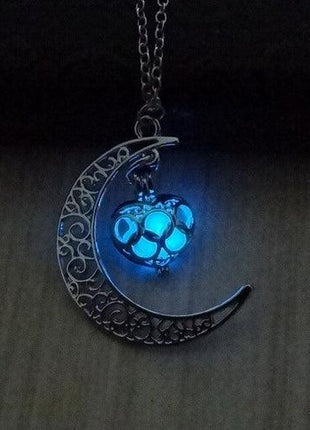 Moon Luminous Gemstone Pendant - GypsyHeart
