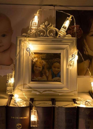Photo Clip String Light LED Waterproof Battery Operated - GypsyHeart