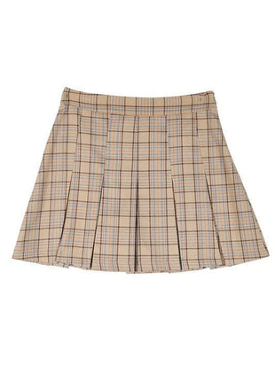 Plaid pleated mini skirt - GypsyHeart
