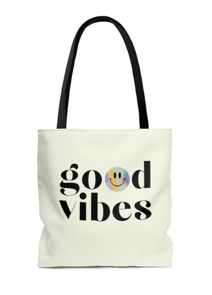 Good Vibes Beach Shopper Tote Bag Medium - GypsyHeart