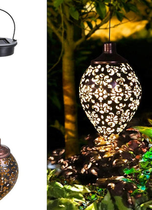 Solar Light LED Lantern Garland Waterproof Hanging Outdoor Fairy Light