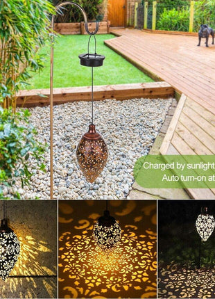 Solar Light LED Lantern Garland Waterproof Hanging Outdoor Fairy Light