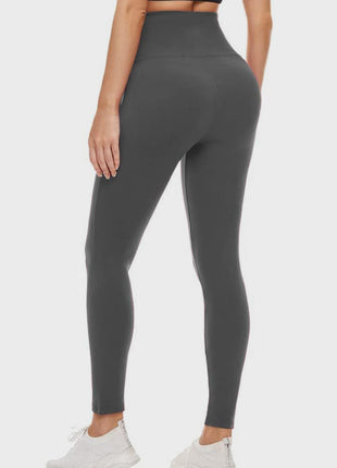 Pocketed High Waist Active Leggings