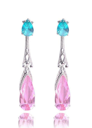 925 Fine-Sterling Silver Earring With Crystals - GypsyHeart