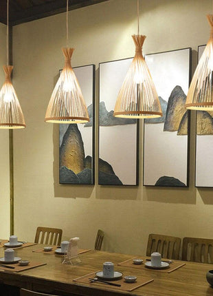 Bamboo Decorative Pendant Lamp | Bamboo Pendant Light - GypsyHeart
