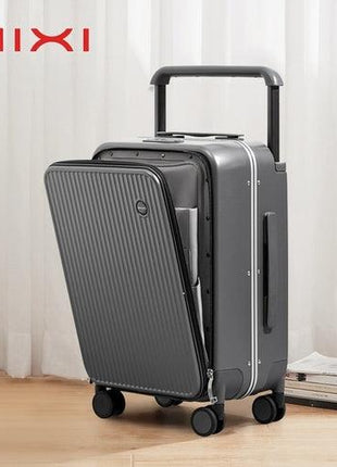 Mixi Front Laptop Pocket - Wide Handle Travel Suitcase - GypsyHeart