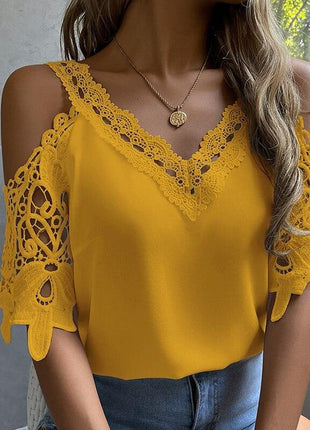 Off Shoulder Lace Top - GypsyHeart