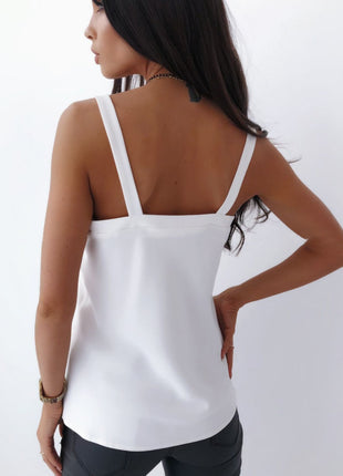 V-Neck Wide Strap Cami