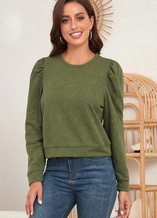 Round Neck Long Sleeve Light Sweater - GypsyHeart