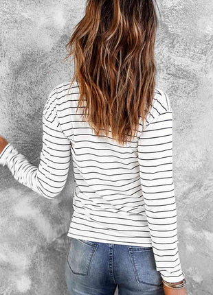 Striped Long Sleeve T-Shirt - GypsyHeart